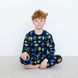 Піжама для хлопчика з довгим рукавом з начосом 00003416, 110-116 см, 5 років