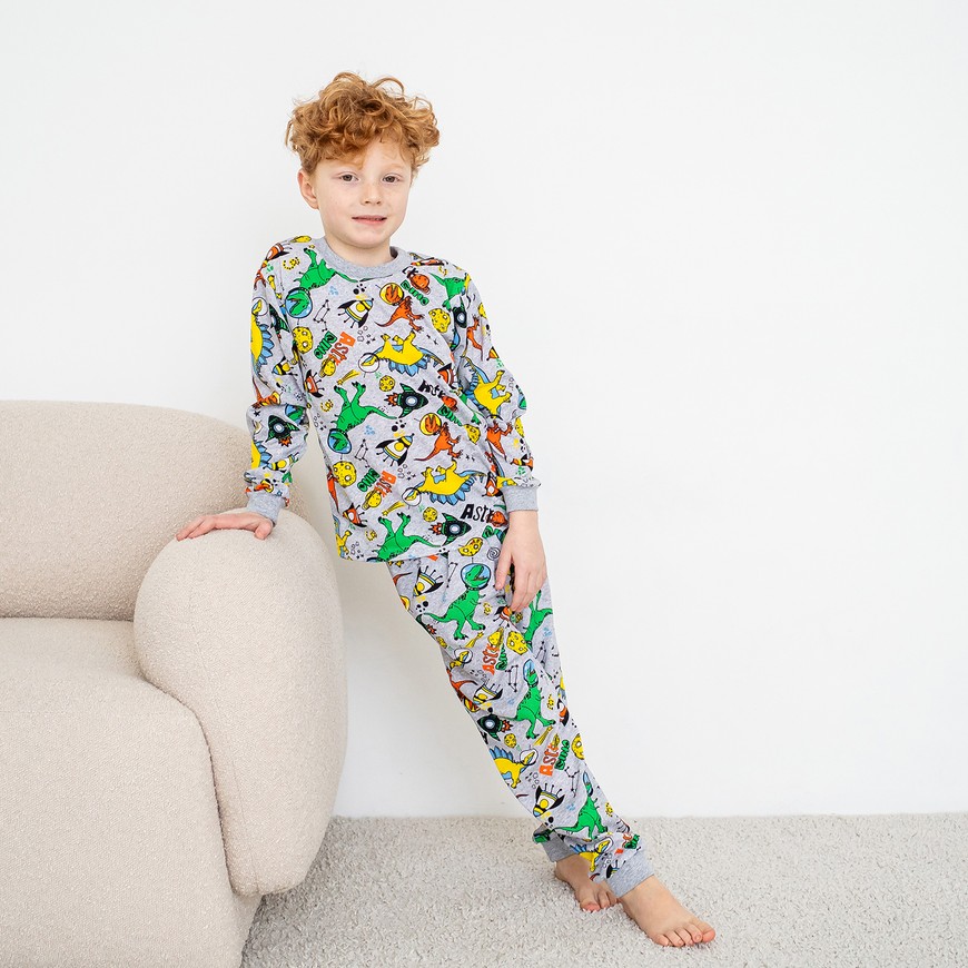 Піжама для хлопчика 00003395, 122-128 см, 6-7 років