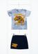 Комплект для мальчика на лето футболка и шорты 00001030, 86-92 см, 2 года