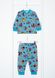 Пижама для мальчика теплая с начесом 00001047, 74-80