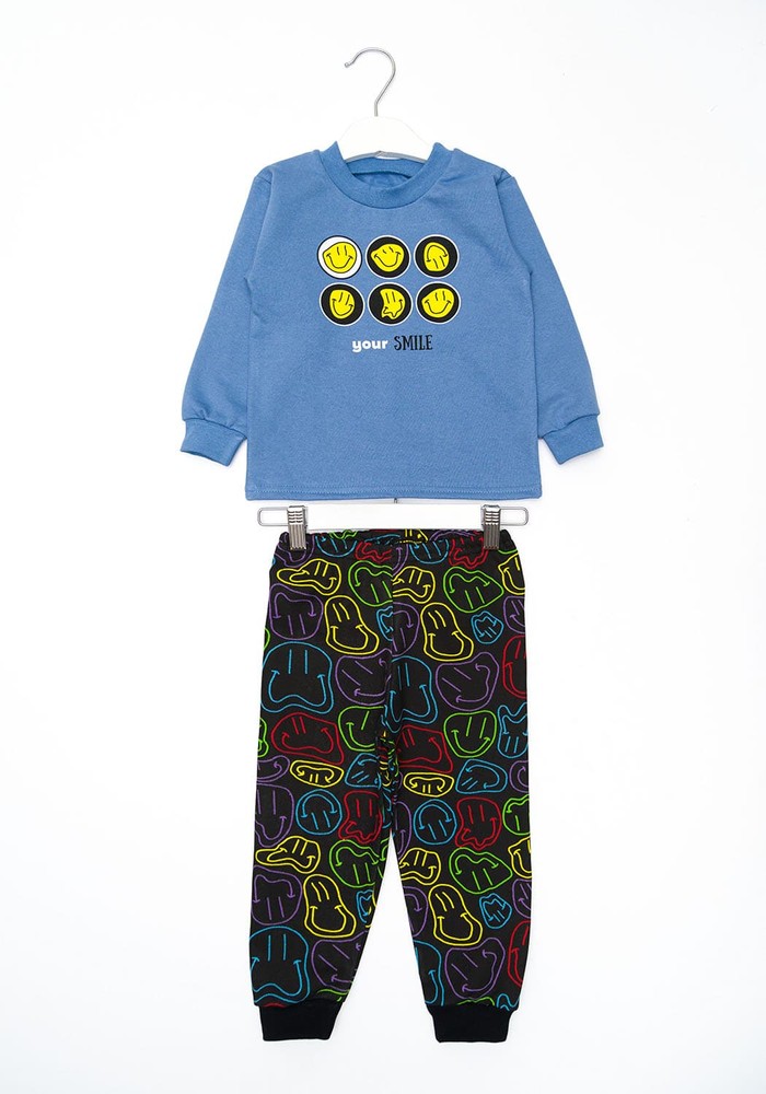 Пижама для мальчика теплая с начесом 00001656, 092