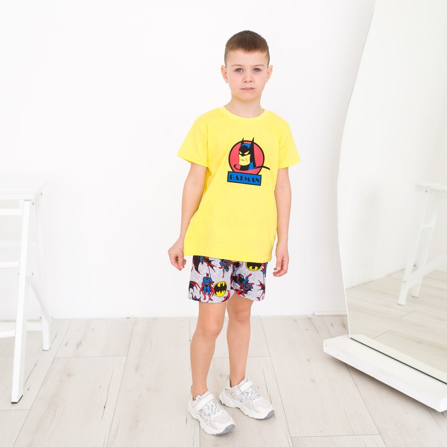 Комплект для хлопчика на літо футболка і шорти 00002859, 98-104 см, 3-4 роки