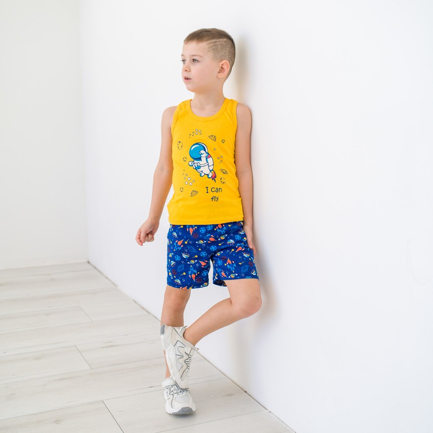 Комплект для хлопчика на літо майка і шорти 00002394, 98-104 см, 3-4 роки
