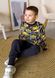 Штани для хлопчика двонитка бавовняна сірі 00002730, 134-140 см, 8-9 років