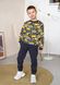 Штаны для мальчика двунитка хлопковая серая 00002730, 110-116 см, 5 лет
