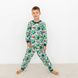 Пижама для мальчика интерлок с динозаврами 00003043, 98-104 см, 3-4 года
