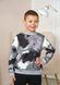 Свитшот для мальчика теплая трехнитка с начесом 00001908, 98-104 см, 3-4 года