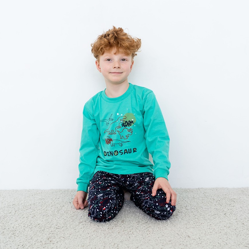 Піжама для хлопчика з довгим рукавом 00003441, 110-116 см, 5 років