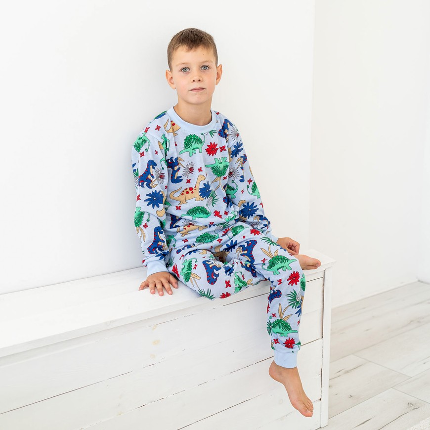 Пижама для мальчика кулир 00001211, 86-92 см, 2 года