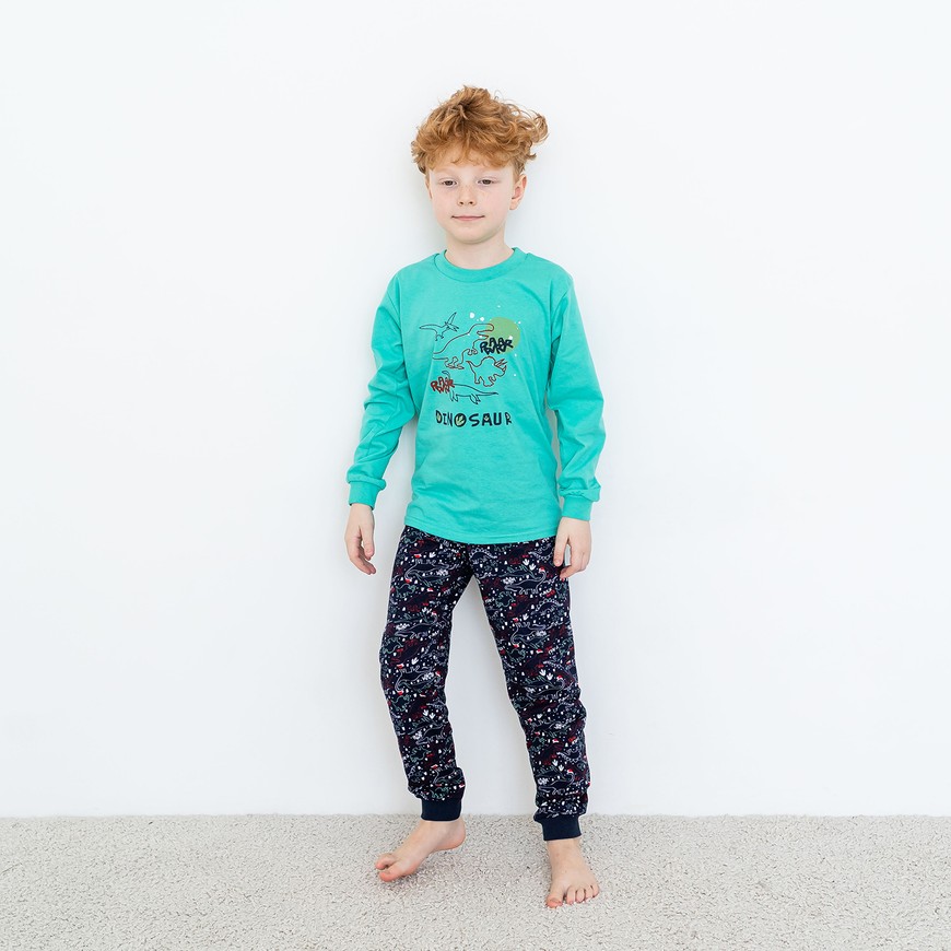 Піжама для хлопчика з довгим рукавом 00003441, 122-128 см, 6-7 років