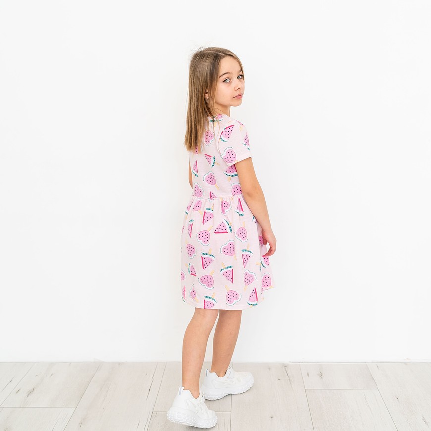 Плаття для дівчинки на літо з коротким рукавом 00003451, 86-92 см, 2 роки
