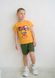 Комплект для хлопчика на літо футболка і шорти 00002159, 122-128 см, 6-7 років