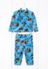 Пижама для мальчика теплая махровая 00001082, 86-92