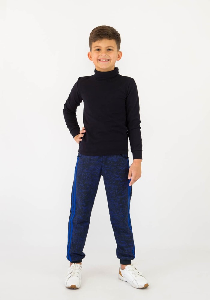 Штаны для мальчика теплые с начесом 00000381, 98-104 см, 3-4 года