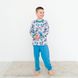 Пижама для мальчика интерлок 00003055, 98-104 см, 3-4 года
