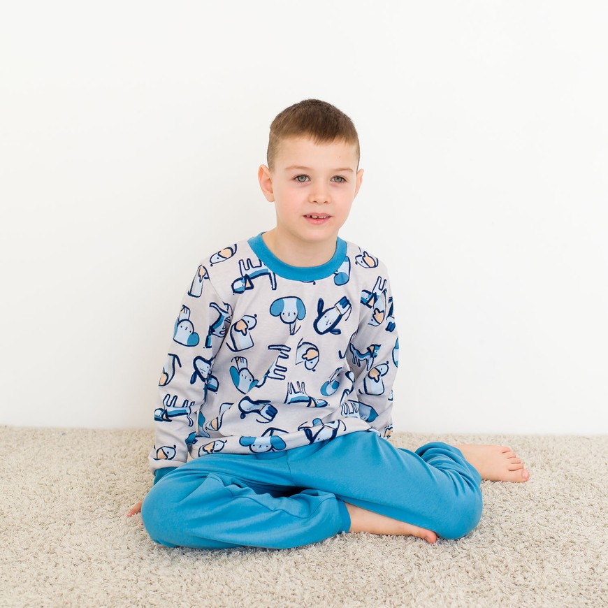 Піжама для хлопчика інтерлок 00003055, 98-104 см, 3-4 роки
