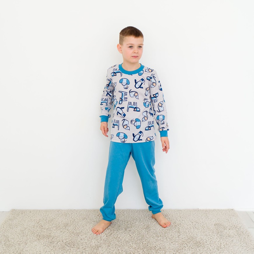 Піжама для хлопчика інтерлок 00003055, 86-92 см, 2 роки