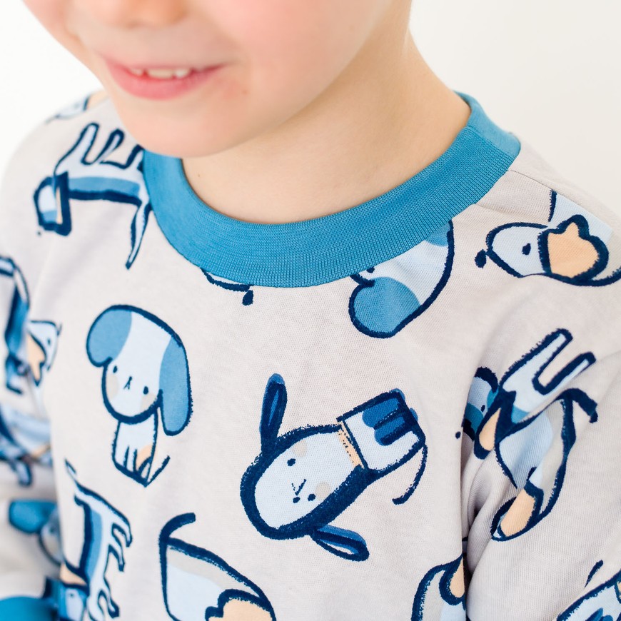 Пижама для мальчика интерлок 00003055, 98-104 см, 3-4 года