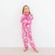 Пижама для девочки теплая вельсофт 00003272, 86-92 см, 2 года
