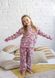 Пижама для девочки теплая флисовая 00002675, 98-104 см, 3-4 года
