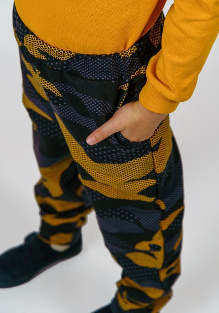 Штани для хлопчика камуфляжний мілітарі 00001093, 98-104