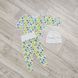 Комплект для новонародженого хлопчика сорочка, повзунки і шапочка 00003626, 50-56 см, 0-1 місяць