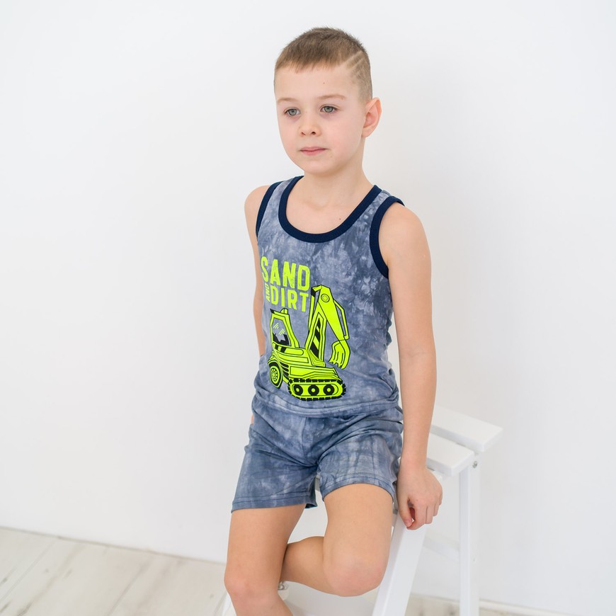 Комплект для хлопчика на літо футболка і шорти 00002866, 86-92 см, 2 роки
